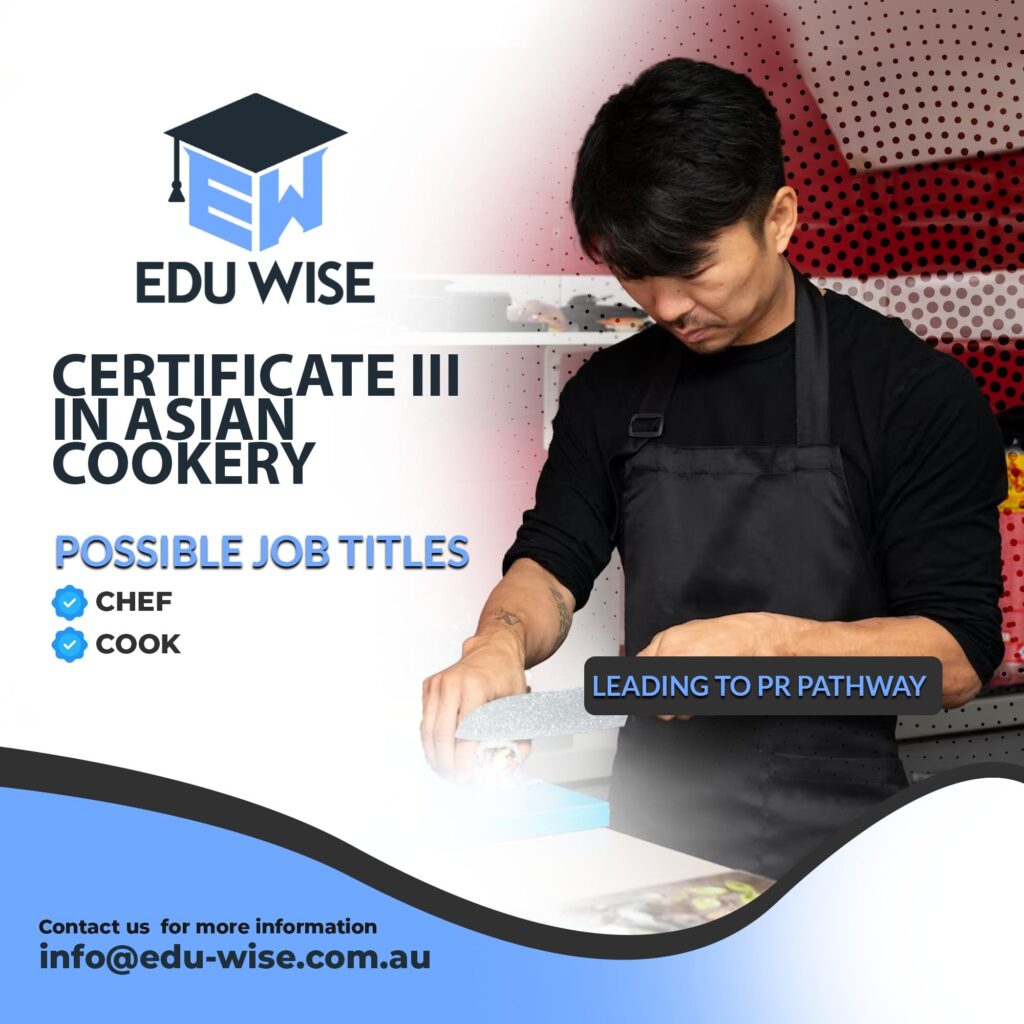 Designed for commercial cooks who specialize in Asian cuisine